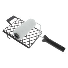 BUDGETLINE MUURVERFSET - MET ROOSTER EN COMPLEET ROLLER - 3 DELIG BUDGETLINE MUURVERFSET - MET ROOSTER EN COMPLEET ROLLER - 3 DELIG