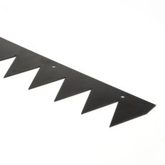 SECUMAX ANTI-KLIMSTRIP, VLAK, VAN STAAL, KLEUR ZWART, LENGTE 1000MM, HOOGTE 85MM