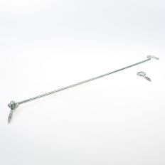 WINDHAAK MET SCHROEFOGEN VERZINKT HD 60 GRAM 7 X 500MM