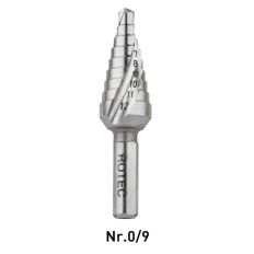 HSS TRAPPENBOOR (2MM) NR.0/9 / ø4-12 HSS TRAPPENBOOR (2MM) NR.0/9 / ø4-12
